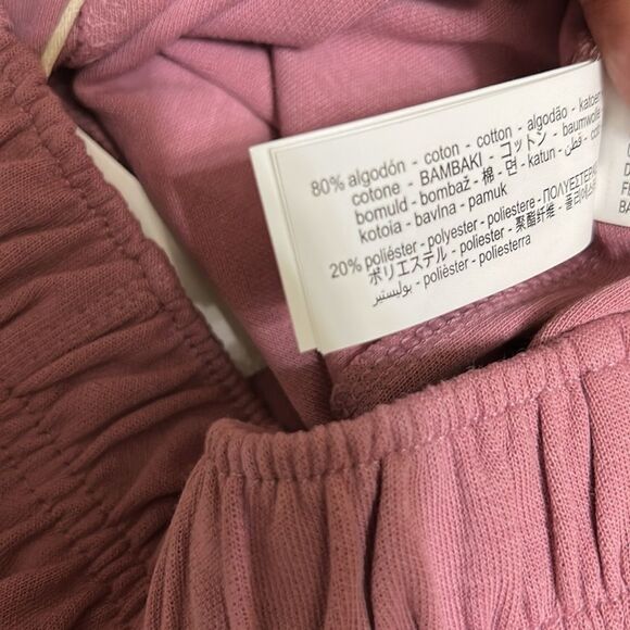 Zara Girls Pink Wide Leg Sweatpants(Size 13-14yrs) - Picture 5 of 6